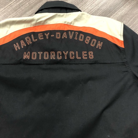 Harley Davidson Men’s Performance Vented Back, Colorblock Shirt, Men’s L - Picture 4 of 9